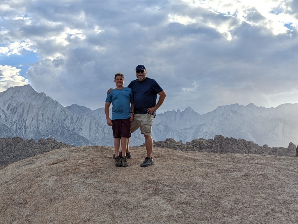 A day-hike in preparation for climbing Whitney