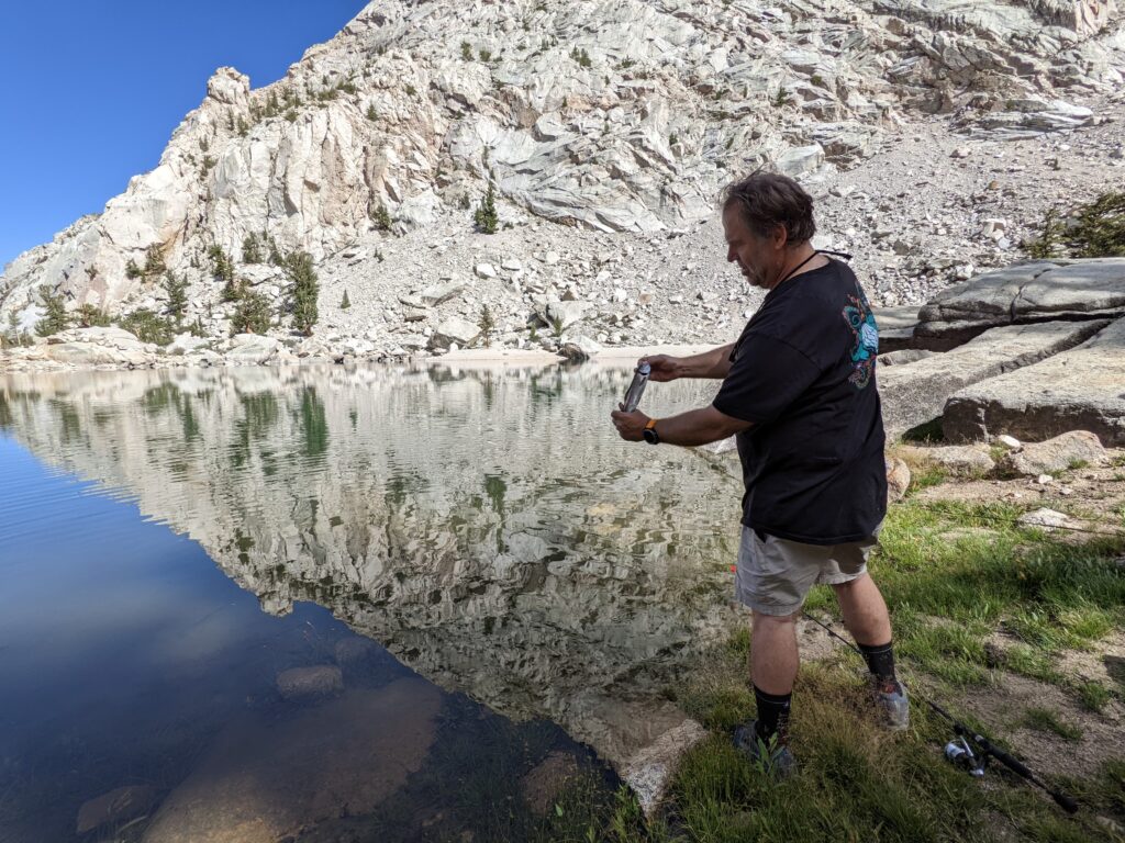 Lone Pine Lake - Elevation 10,050 ft